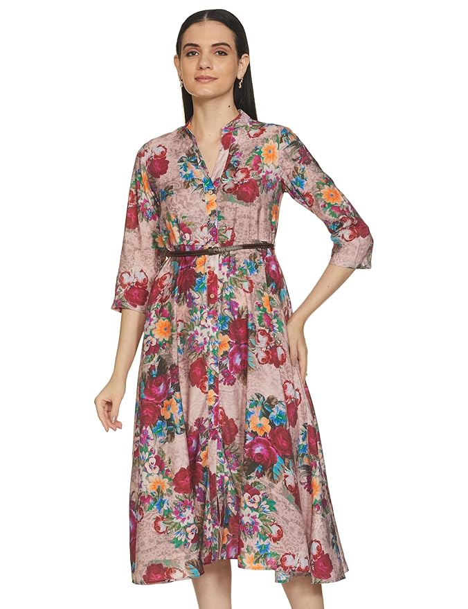 Formal Below The Knee Dress